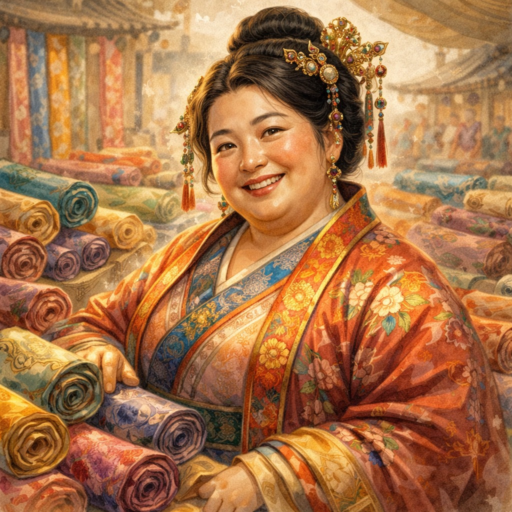 비단상인 금씨