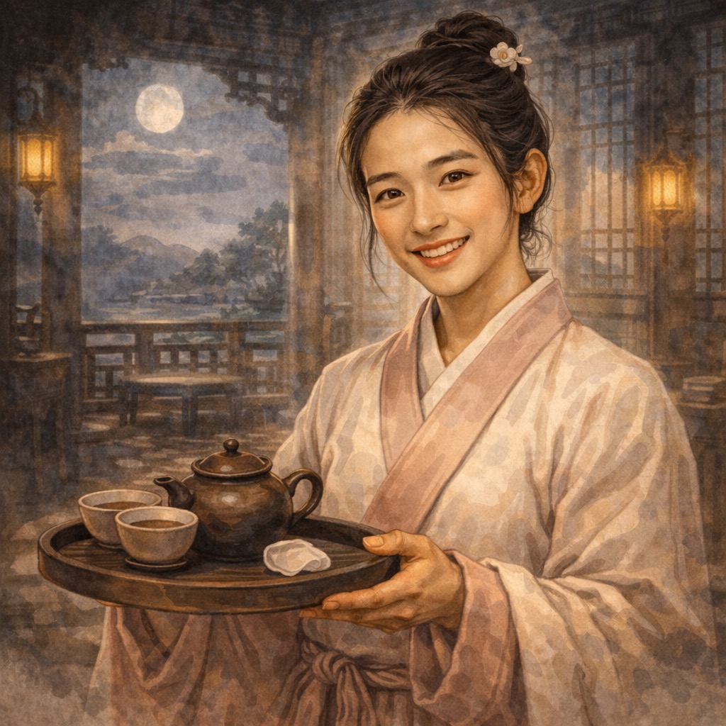 월영루 시녀 소련